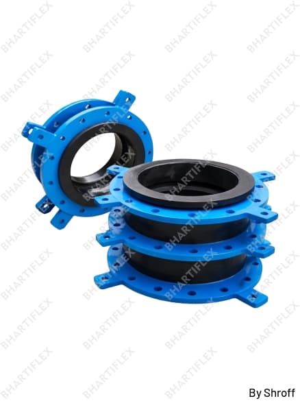 Industrial rubber expansion joint detail